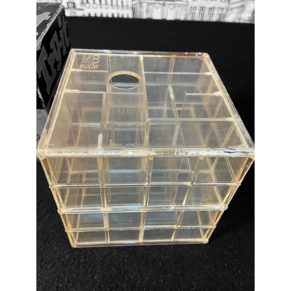 Vintage 1960 TRY IT! Milton Bradley Puzzle Cube Marble Skill Game ORIGINAL BOX! - Picture 13 of 15